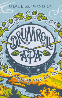 DRUMROLL APA AMERICAN PALE ALE ODELL BREWING CO. trademark