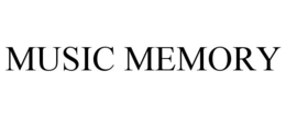 MUSIC MEMORY trademark