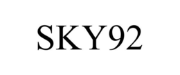 SKY92 trademark