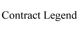 CONTRACT LEGEND trademark