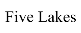 FIVE LAKES trademark