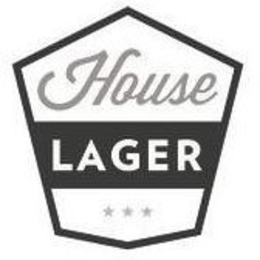 HOUSE LAGER trademark