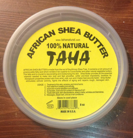 TAHA 100% NATURAL AFRICAN SHEA BUTTER trademark