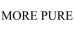 MORE PURE trademark