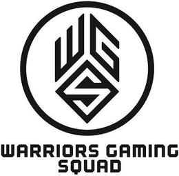 WGS WARRIORS GAMING SQUAD trademark