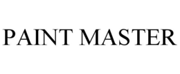 PAINT MASTER trademark
