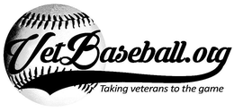VETBASEBALL.ORG TAKING VETERANS TO THE GAME trademark