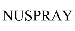 NUSPRAY trademark