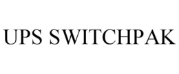 UPS SWITCHPAK trademark