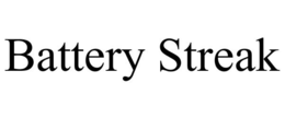 BATTERY STREAK trademark