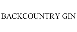 BACKCOUNTRY GIN trademark