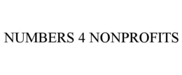NUMBERS 4 NONPROFITS trademark