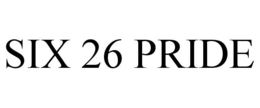 SIX 26 PRIDE trademark