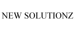 NEW SOLUTIONZ trademark