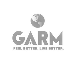 GARM FEEL BETTER. LIVE BETTER. trademark
