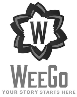 W WEEGO YOUR STORY STARTS HERE trademark