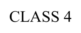 CLASS 4 trademark