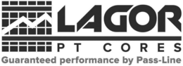 LAGOR PT CORES GUARANTEED PERFORMANCE BY PASS-LINE trademark