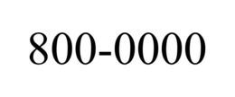 800-0000 trademark