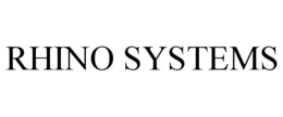 RHINO SYSTEMS trademark