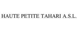 HAUTE PETITE TAHARI A.S.L. trademark