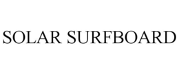 SOLAR SURFBOARD trademark