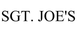 SGT. JOE'S trademark
