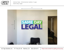 SAME DAY LEGAL trademark
