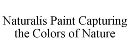 NATURALIS PAINT CAPTURING THE COLORS OF NATURE trademark