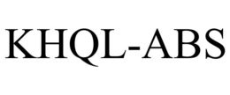KHQL-ABS trademark