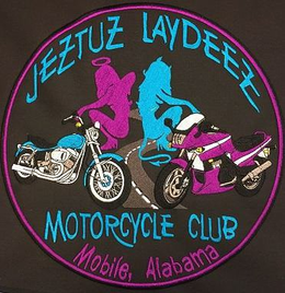 JEZTUZ LAYDEEZ MOTORCYCLE CLUB MOBILE, ALABAMA trademark