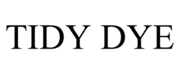 TIDY DYE trademark