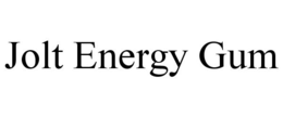JOLT ENERGY GUM trademark