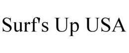 SURF'S UP USA trademark