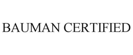BAUMAN CERTIFIED trademark