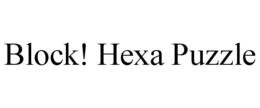 BLOCK! HEXA PUZZLE trademark