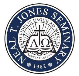 NEAL T. JONES SEMINARY 1982 ESTO FIDELIS USQUE AD MORTEM VEVELATION 2:10 trademark