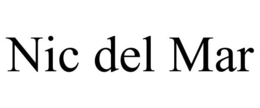 NIC DEL MAR trademark