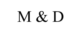 M & D trademark