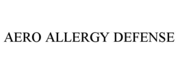 AERO ALLERGY DEFENSE trademark
