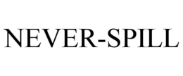 NEVER-SPILL trademark