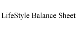 LIFESTYLE BALANCE SHEET trademark