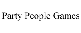 PARTY PEOPLE GAMES trademark