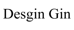 DESGIN GIN trademark