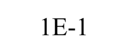 1E-1 trademark
