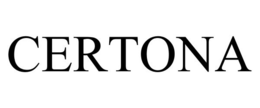 CERTONA trademark