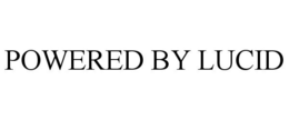 POWERED BY LUCID trademark