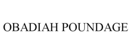 OBADIAH POUNDAGE trademark