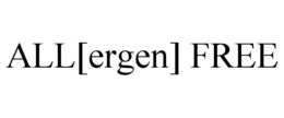 ALL[ERGEN] FREE trademark