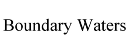 BOUNDARY WATERS trademark